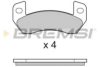 BREMSI BP3003 Brake Pad Set, disc brake